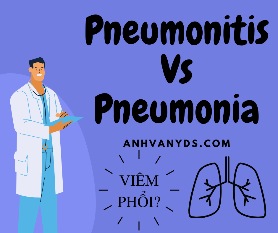 pneumonitis vs pneumonia